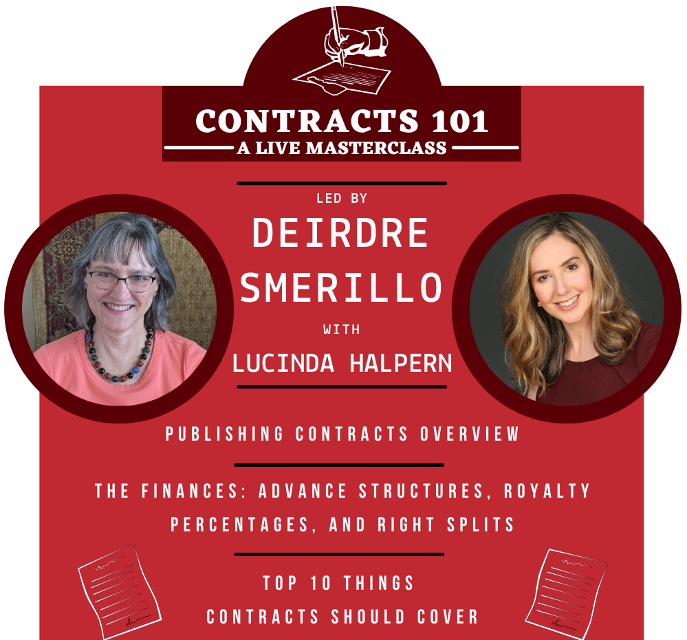 Contracts 101 Masterclass - Lucinda Literary: Authors Representatives ...